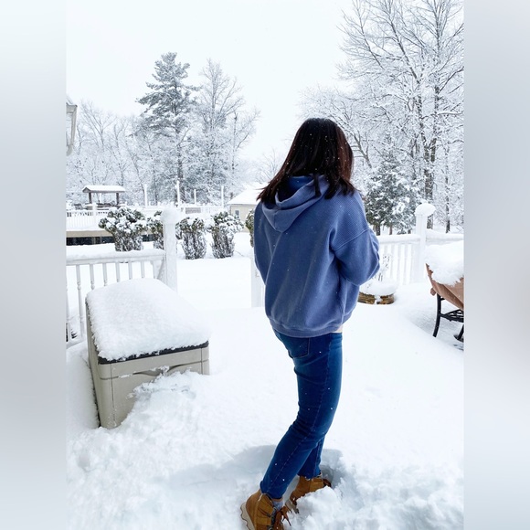 Aerie New Love Corded Hoodie - Picture 8 of 8